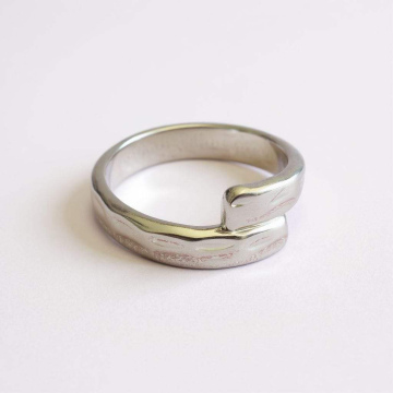 Custom Sterling Silver Twister Ring